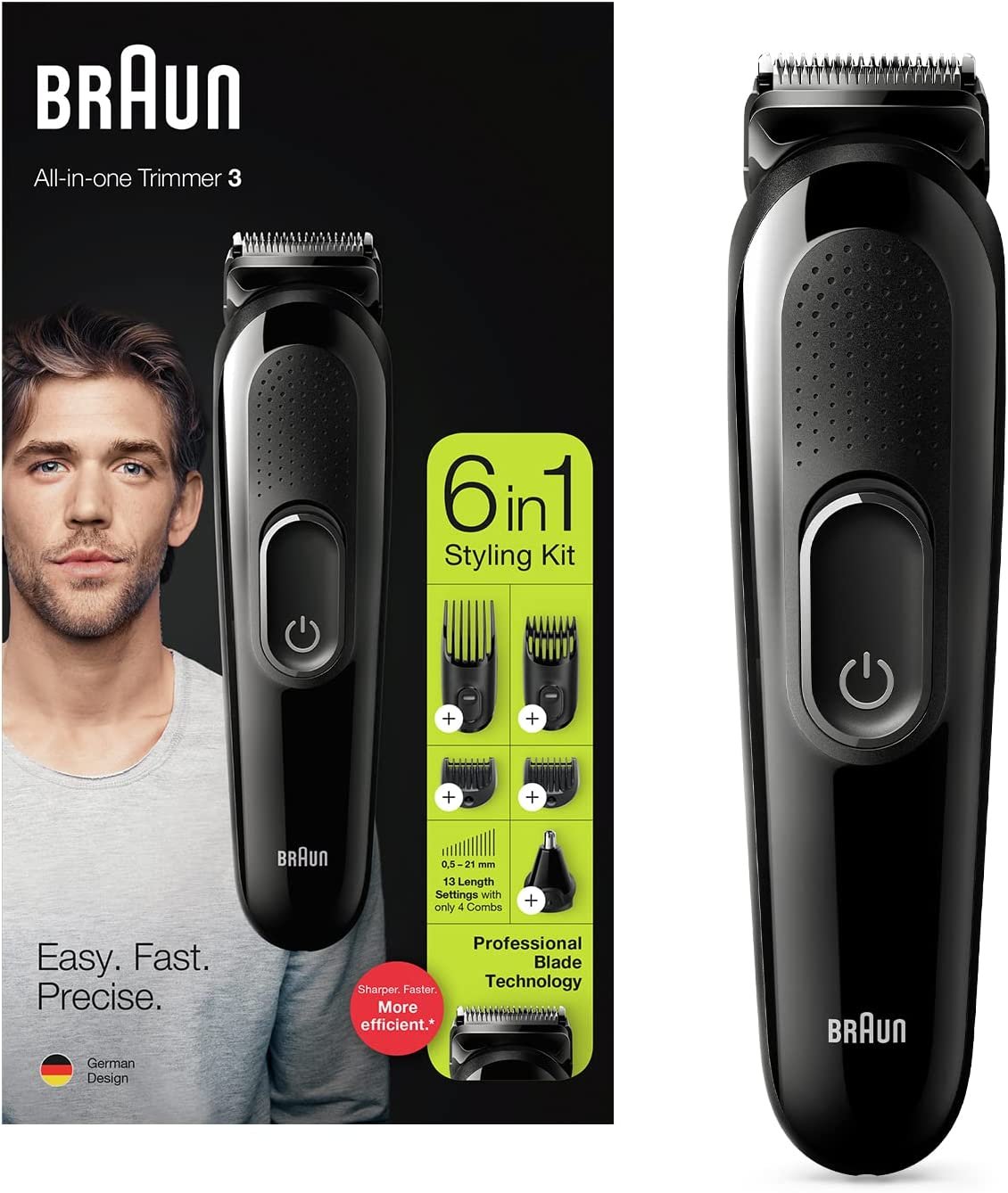 braun all in one trimmer 6 in 1 mgk3220